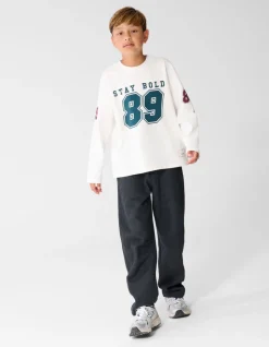 89 Artwork Sport Longsleeve Wit
