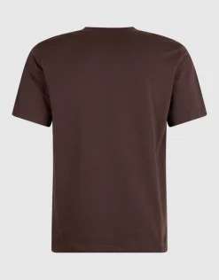 Artwork T-shirt Donkerbruin