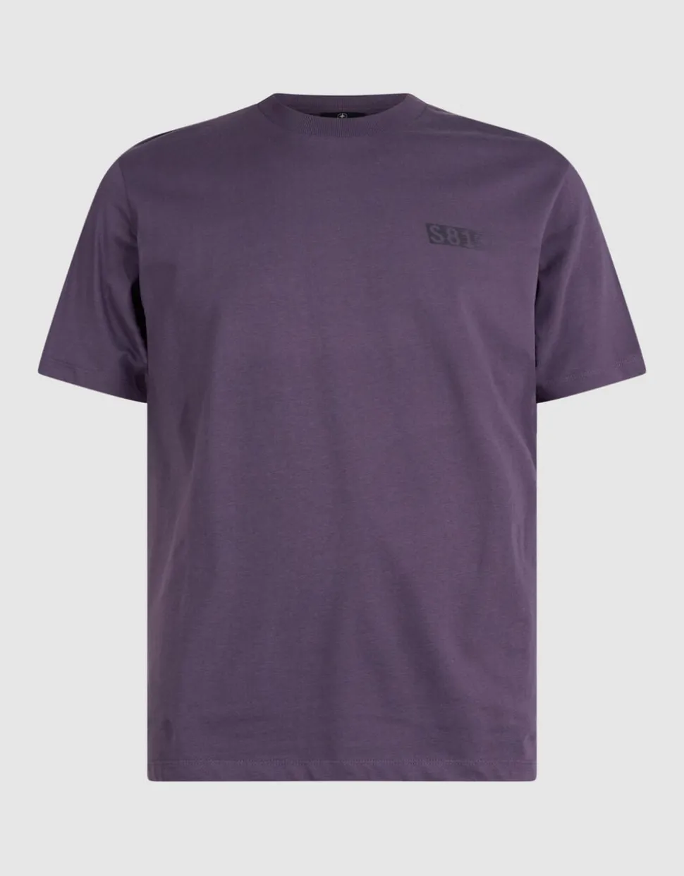 Artwork T-shirt Donkerpaars