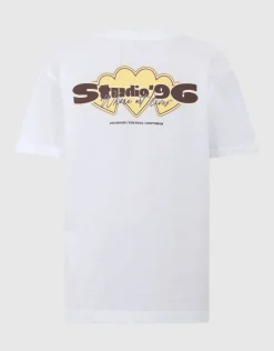 Artwork T-shirt Wit
