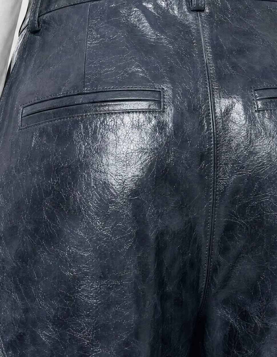 Asymmetric Barrel Fit Broek Donkergrijs