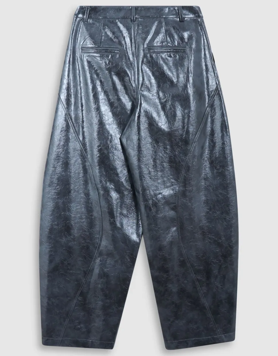 Asymmetric Barrel Fit Broek Donkergrijs