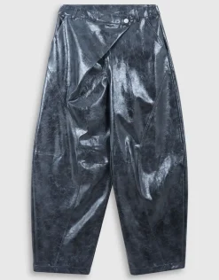 Asymmetric Barrel Fit Broek Donkergrijs