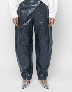 Asymmetric Barrel Fit Broek Donkergrijs