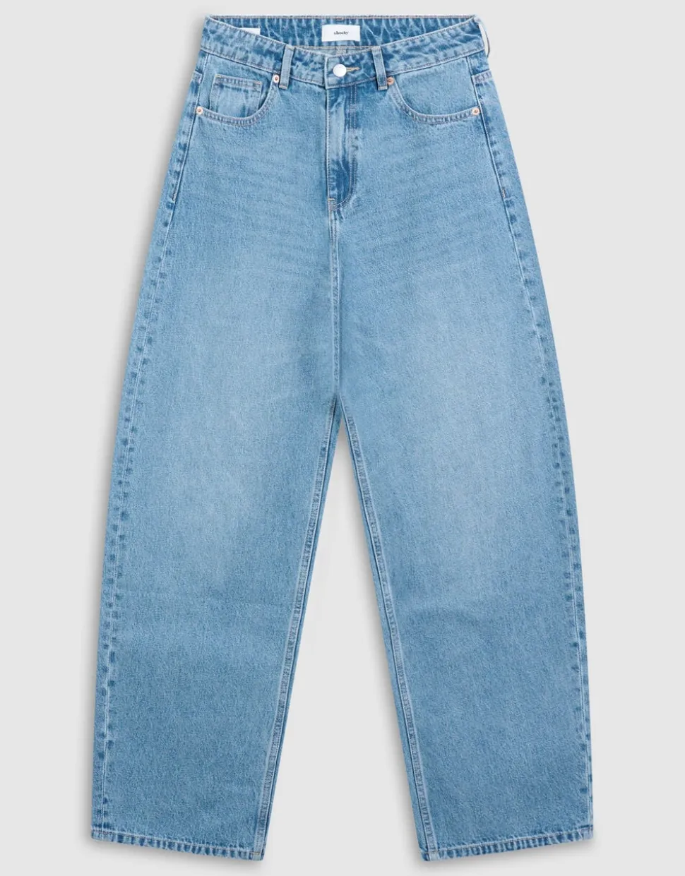 Baggy Fit Jeans Blauw