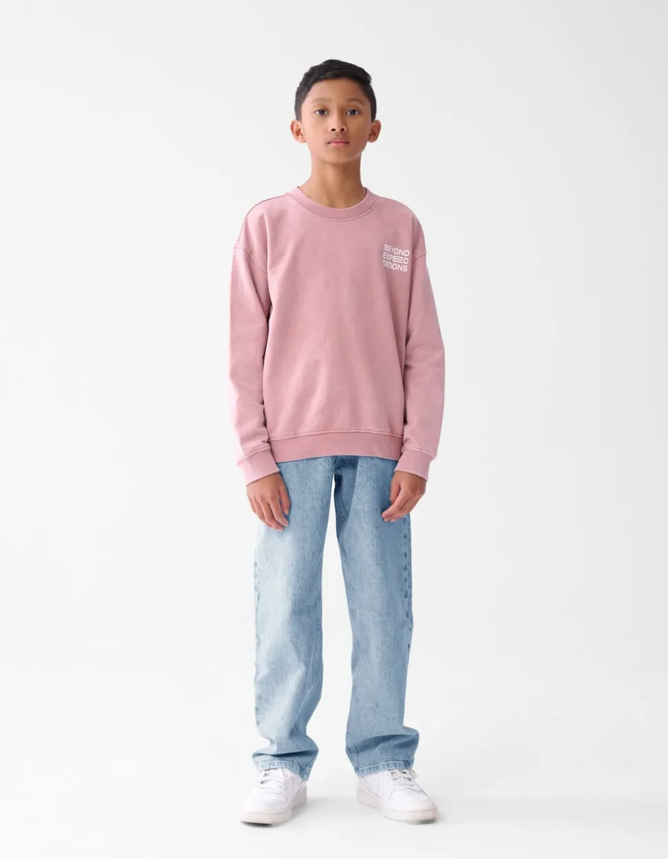 Baggy Fit Jeans Bleached