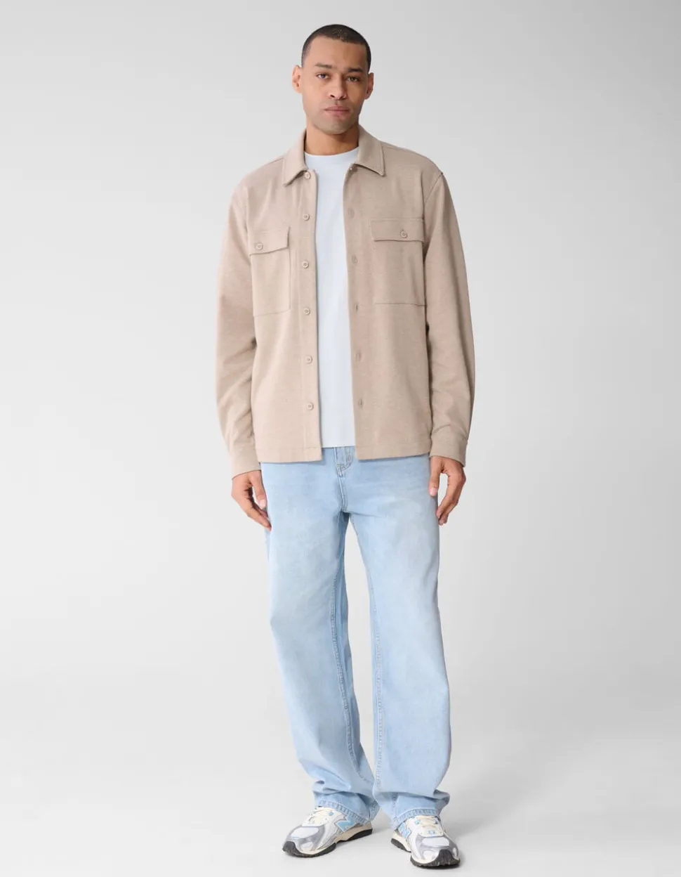 Baggy Fit Jeans Bleached L32