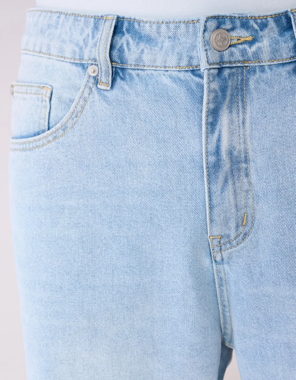 Baggy Fit Jeans Bleached L32