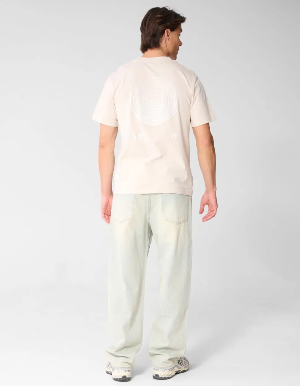 Baggy Fit Jeans Bleached L32