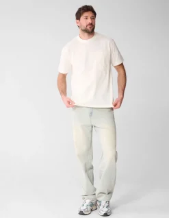 Baggy Fit Jeans Bleached L34