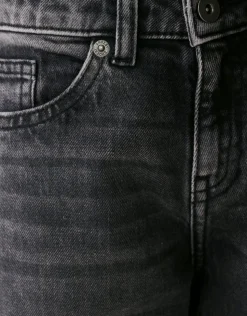 Baggy Fit Jeans Donkergrijs
