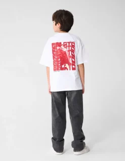 Baggy Fit Jeans Donkergrijs
