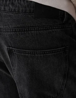Baggy Fit Jeans Donkergrijs L33