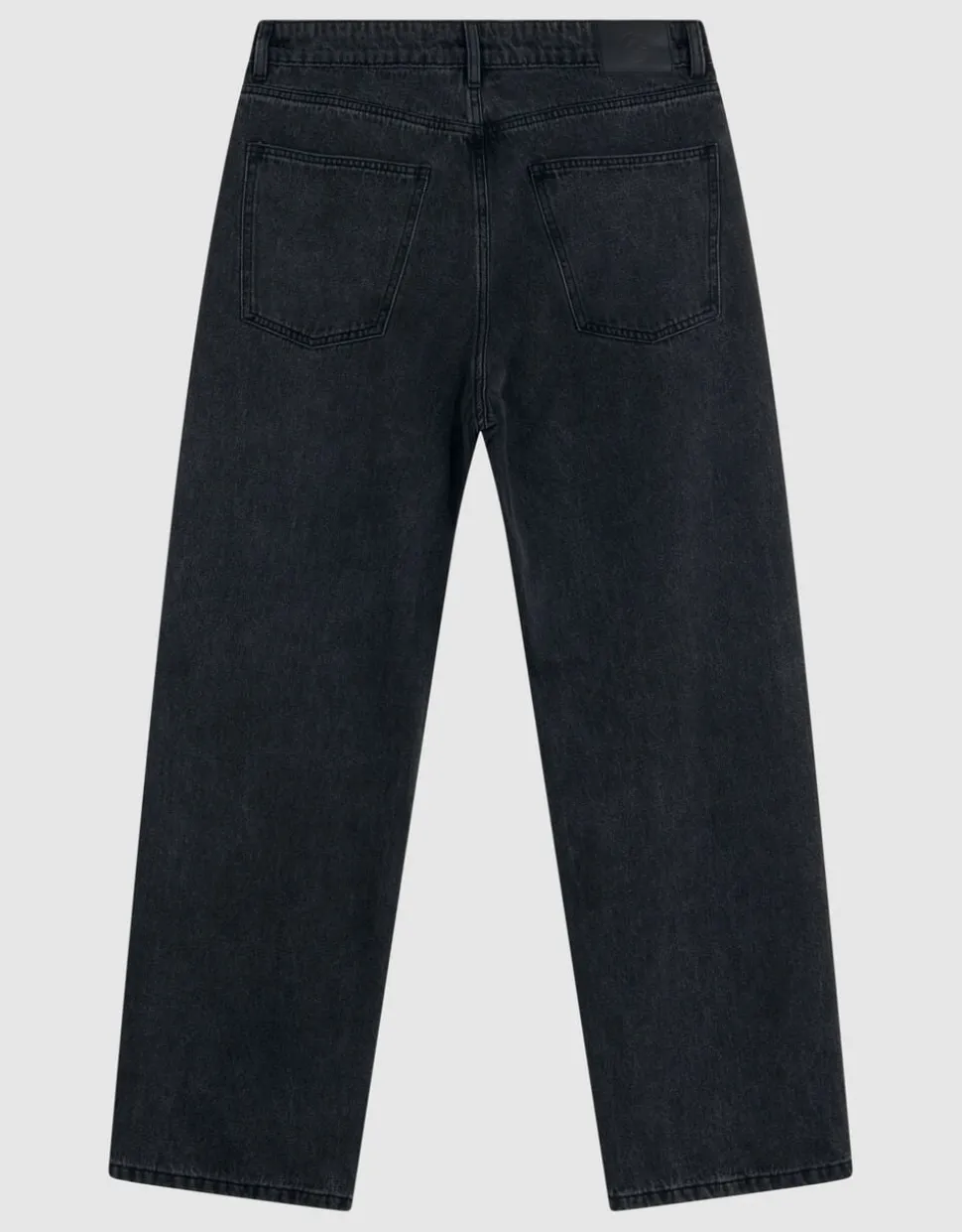 Baggy Fit Jeans Donkergrijs L34