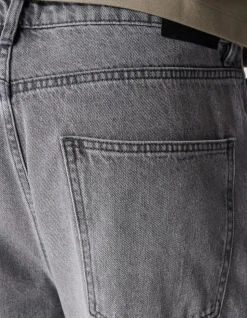 Baggy Fit Jeans Lichtgrijs L32