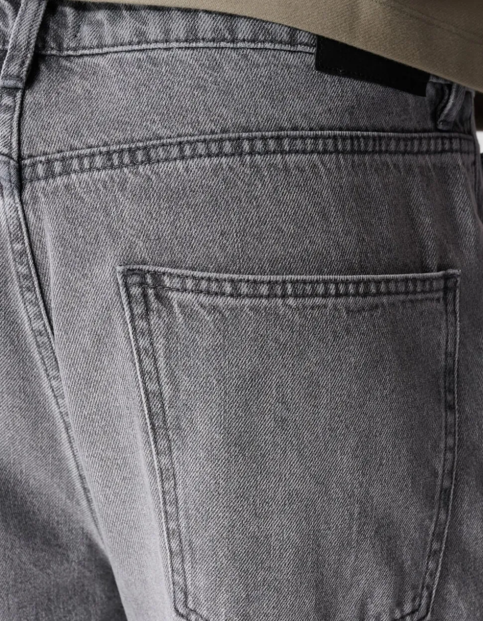Baggy Fit Jeans Lichtgrijs L34