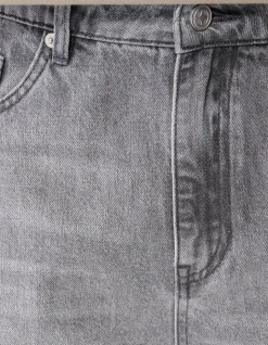 Baggy Fit Jeans Lichtgrijs L34