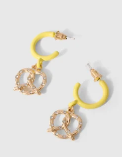 Bakery Charm Oorbellen Geel