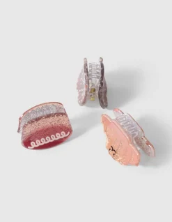 Bakery Haarclip Set Roze