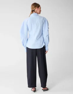 Balloon Blouse Lichtblauw By Lonneke