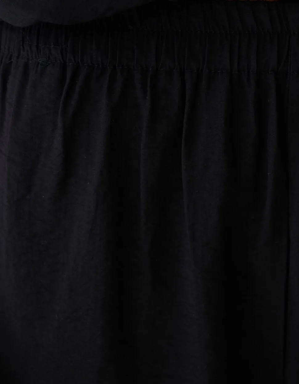 Balloon Fit Broek Zwart