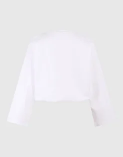 Balloon Longsleeve T-shirt Wit