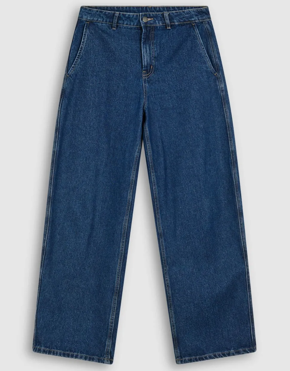 Barrel Fit Jeans Donkerblauw By Mieke
