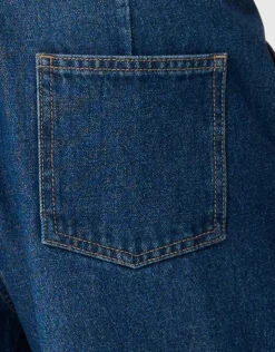 Barrel Fit Jeans Donkerblauw By Mieke