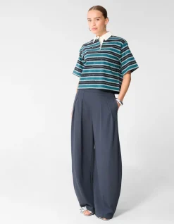 Barrel Fit Jogger Donkerblauw