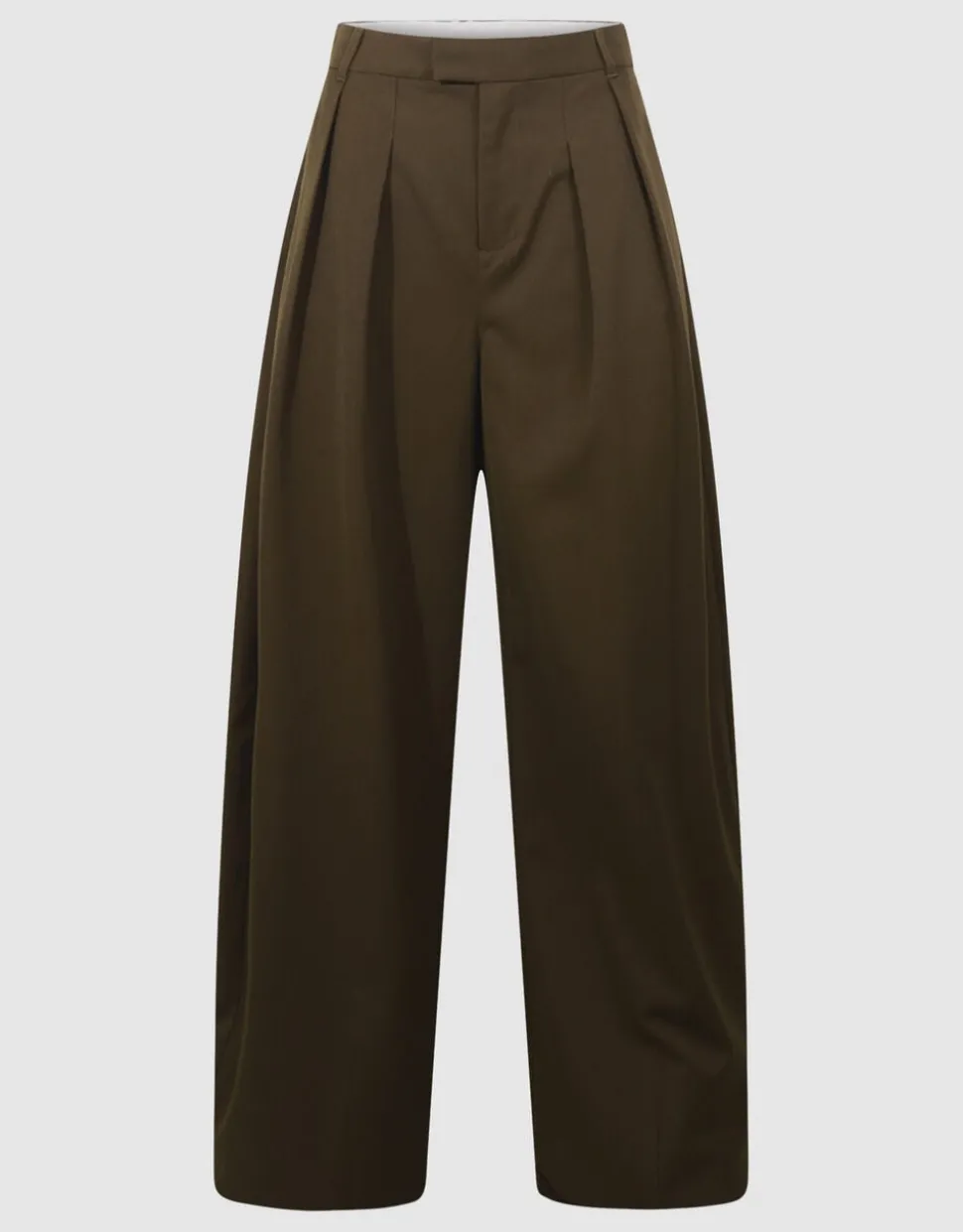 Barrel Fit Pantalon Khaki