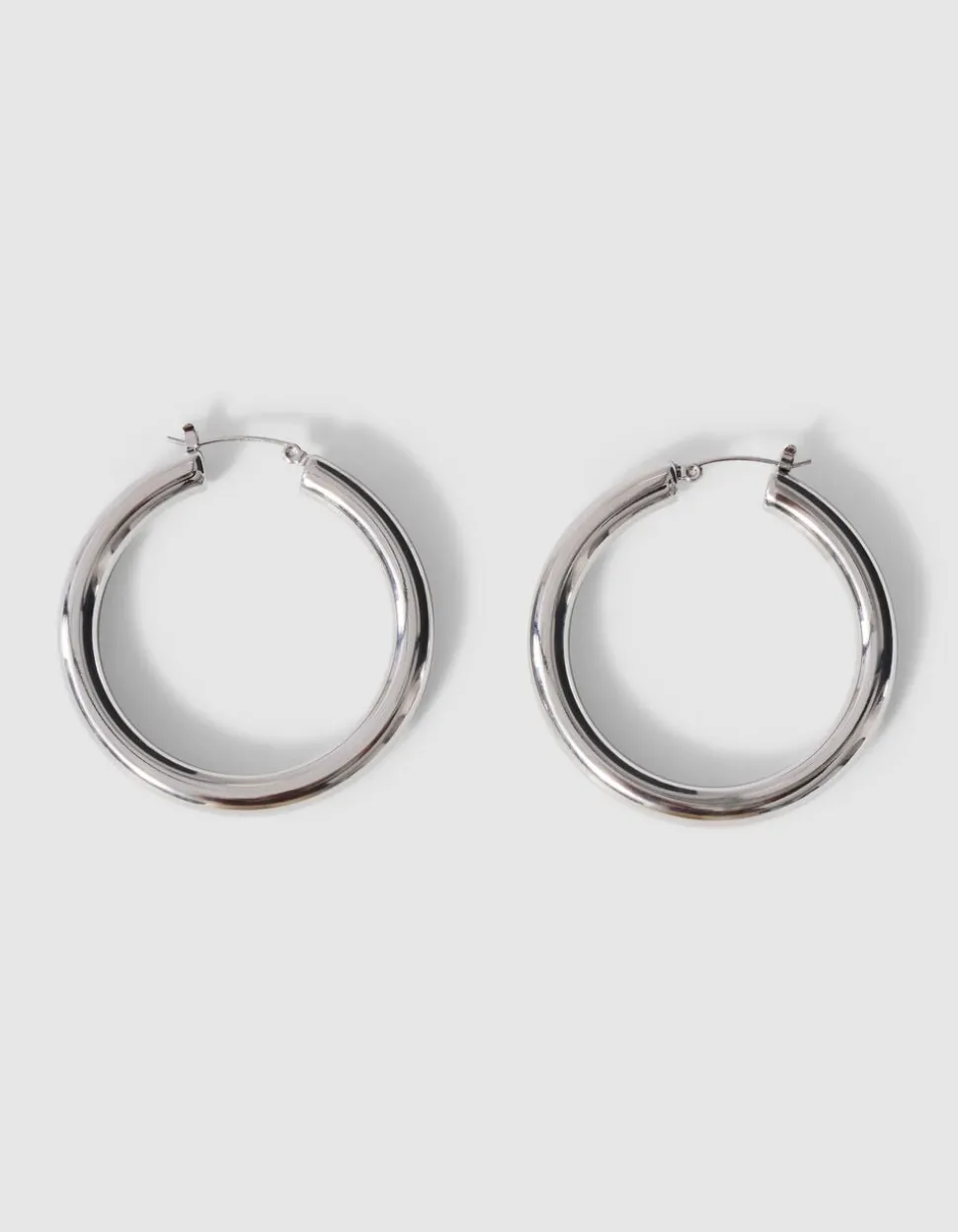 Basic Hoop Oorbellen Zilver