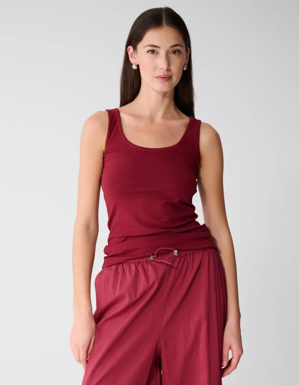 Basic Tanktop Rood