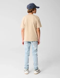 Basic T-shirt Zand