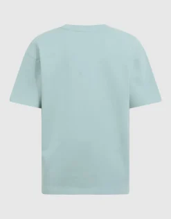 Basis Label T-Shirt Lichtgroen