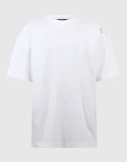 Basis Label T-shirt Wit