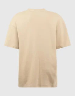 Basis Label T-shirt Zand