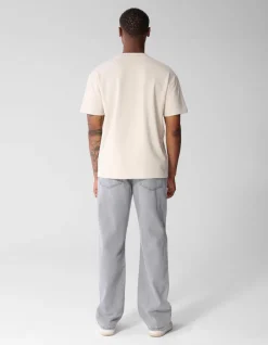 Basis Label T-shirt Zand