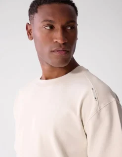 Basis Label T-shirt Zand