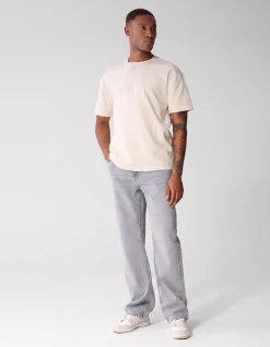 Basis Label T-shirt Zand