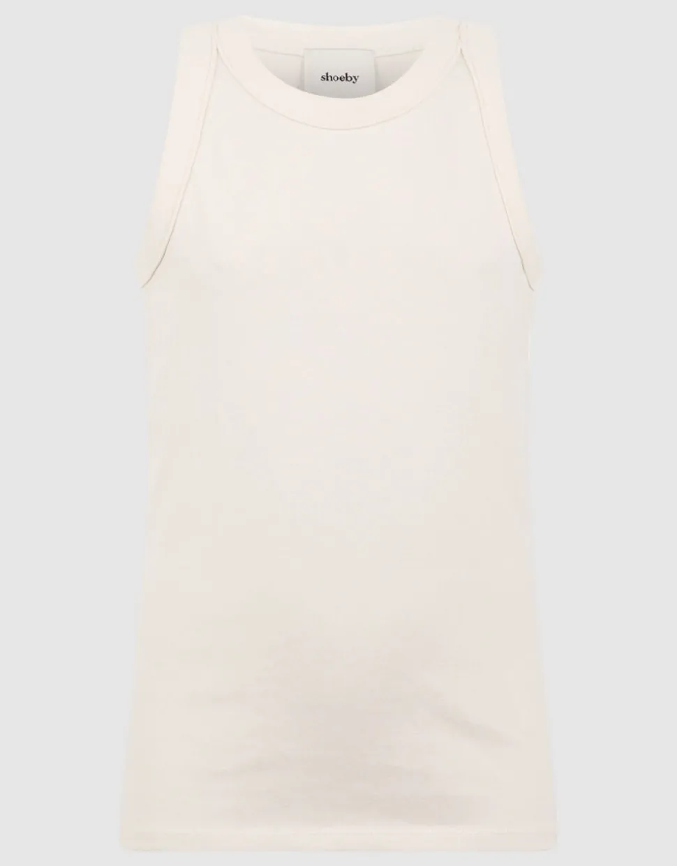 Basis Singlet Top Gebroken Wit