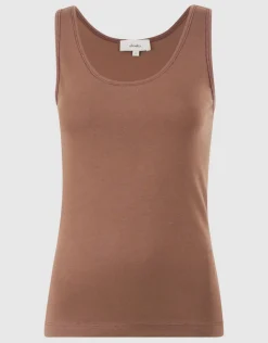 Basis Tanktop Lichtbruin
