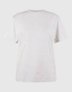 Basis T-shirt Lichtgrijs