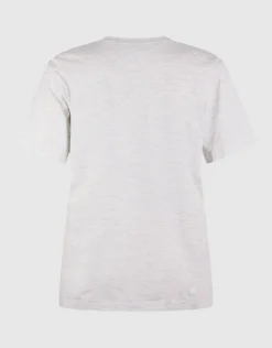 Basis T-shirt Lichtgrijs
