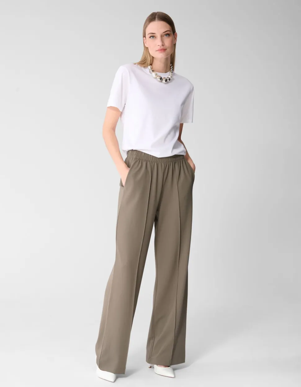 Basis T-shirt Wit