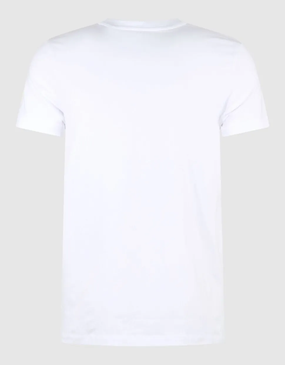 Basis V-hals T-shirt Wit
