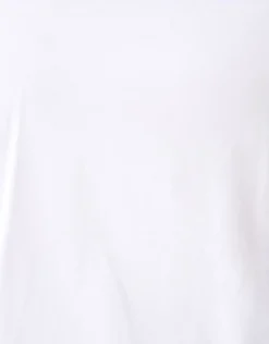 Basis V-hals T-shirt Wit