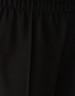 Basis Wide Leg Broek Zwart