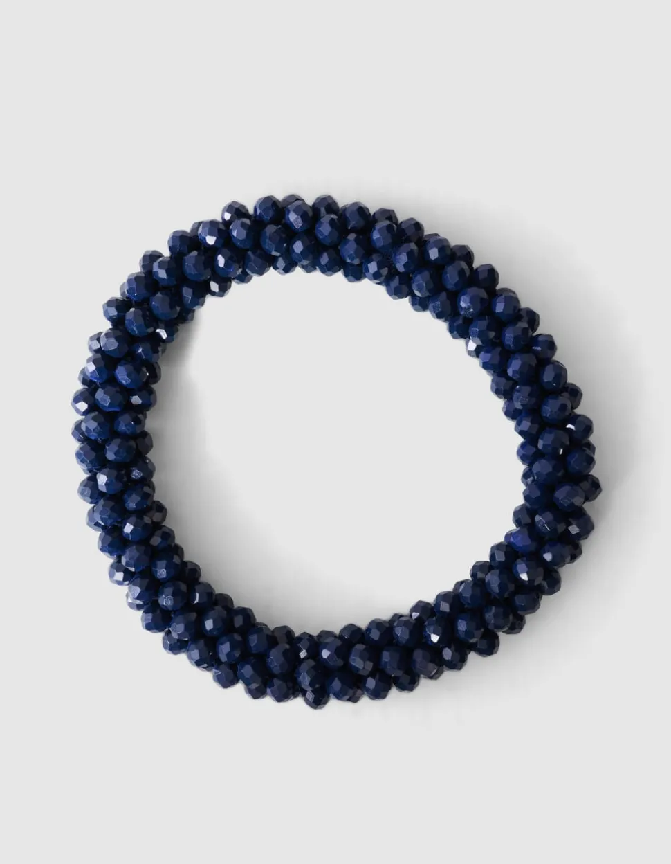 Beaded Armband Donkerblauw