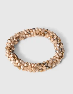 Beaded Armband Goud