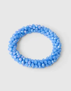 Beaded Armband Lichtblauw